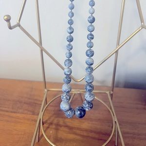 Unique tye dyed necklace!